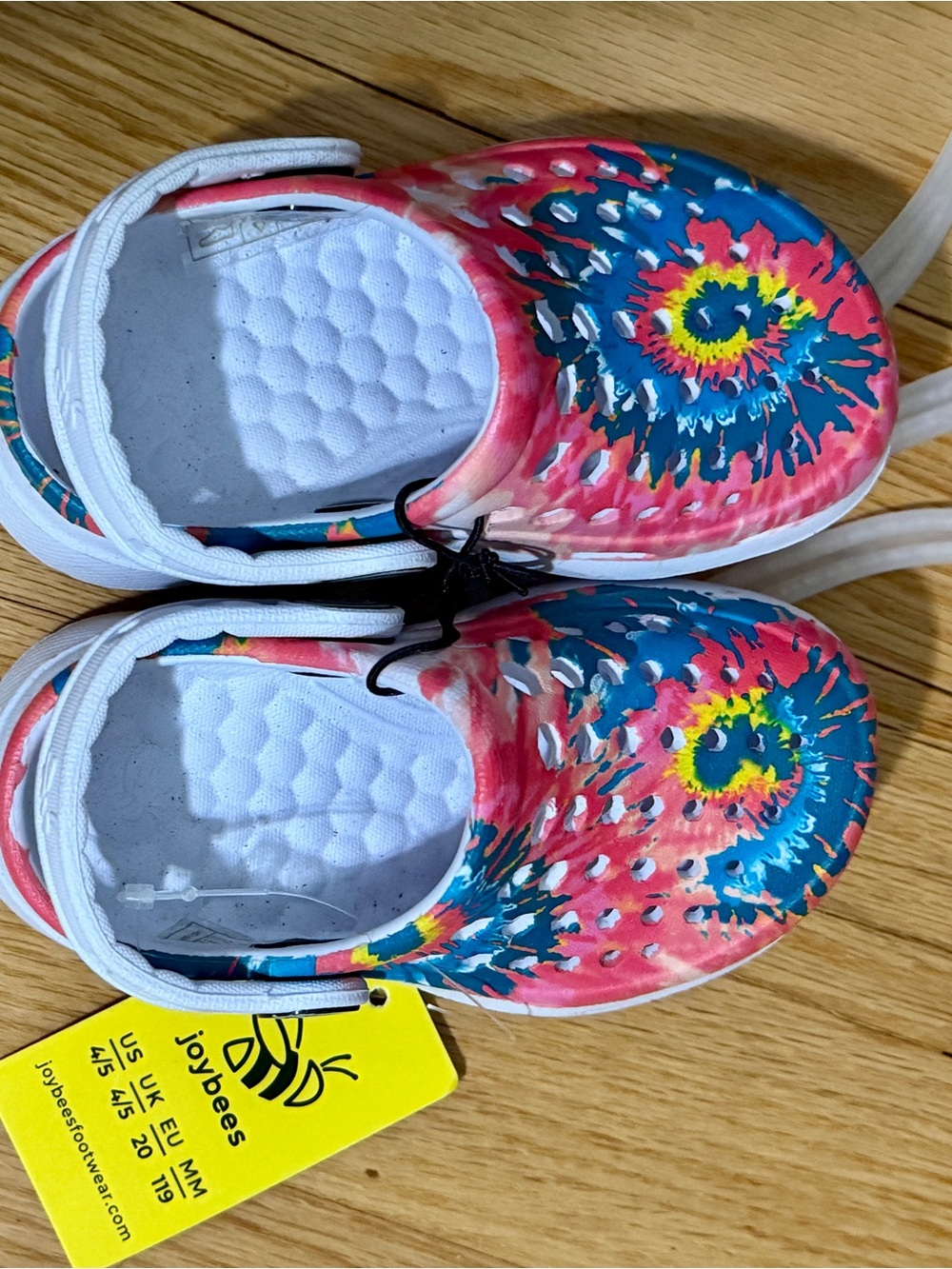 Baby/kids Tie-Dye Slip-On Shoes - Pink & Blue